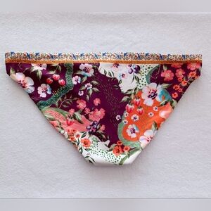 Agua Bendita Audrey Seeds Reversible Bikini Bottom, Size M